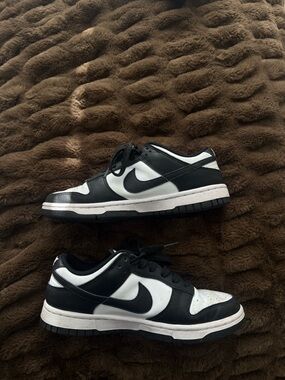 Nike Black and White Low-Top Sneakers